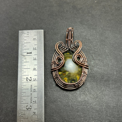 Golden Pietersite Gemstone Pendant