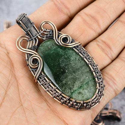 Green Aventurine Gemstone Pendant