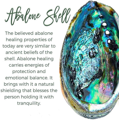 Iridescent Abalone Gemstone Copper Pendant