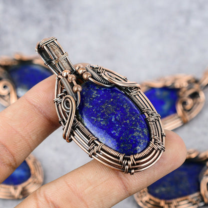 Blue Lapis Gemstone Pendant
