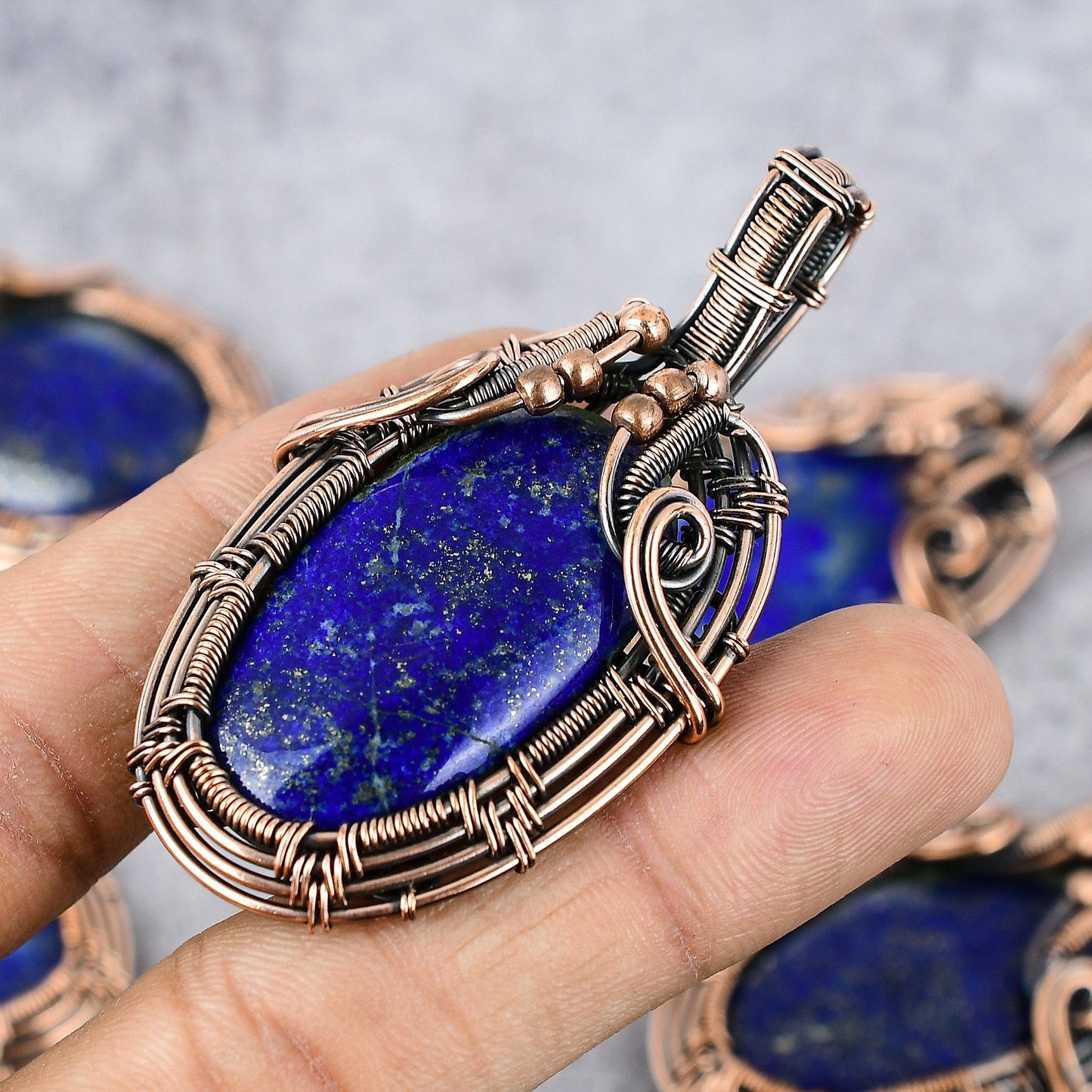 Blue Lapis Gemstone Pendant