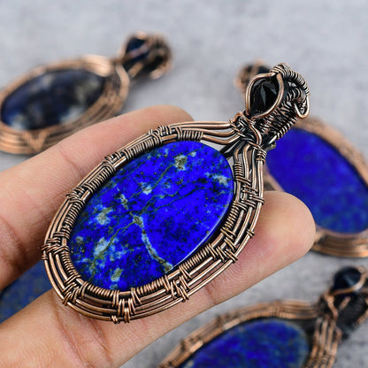 Blue Lapis Lazuli Gemstone Pendant