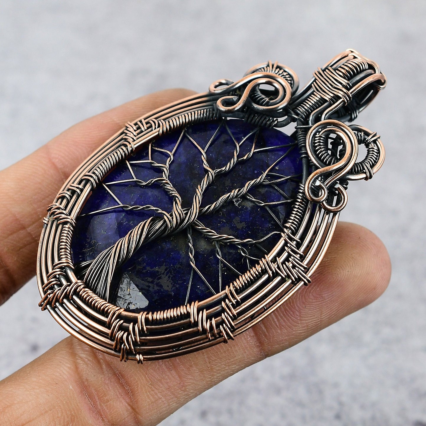 Blue Sapphire Gemstone Pendant
