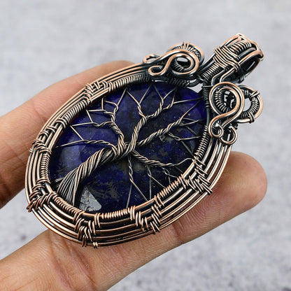 Blue Sapphire Gemstone Pendant