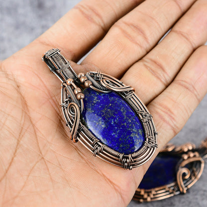 Blue Lapis Gemstone Pendant