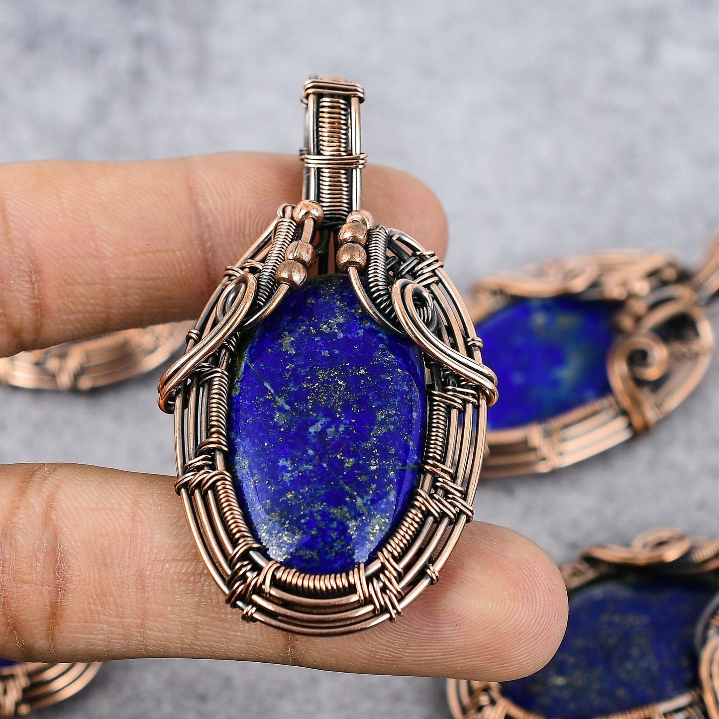 Blue Lapis Gemstone Pendant