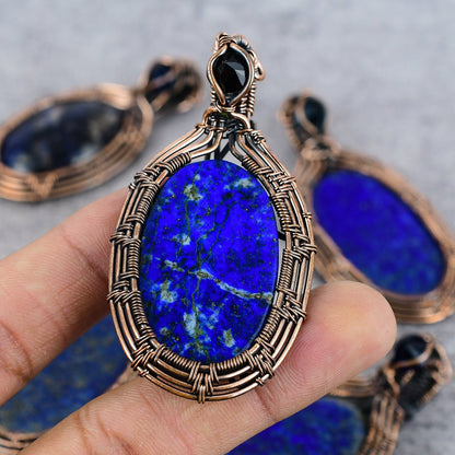 Blue Lapis Lazuli Gemstone Pendant