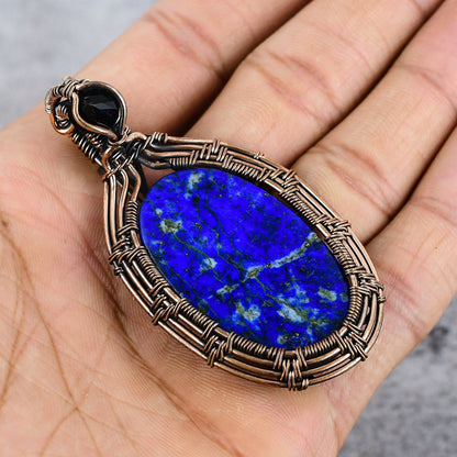 Blue Lapis Lazuli Gemstone Pendant