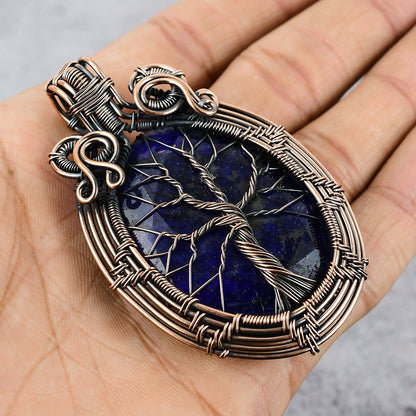 Blue Sapphire Gemstone Pendant