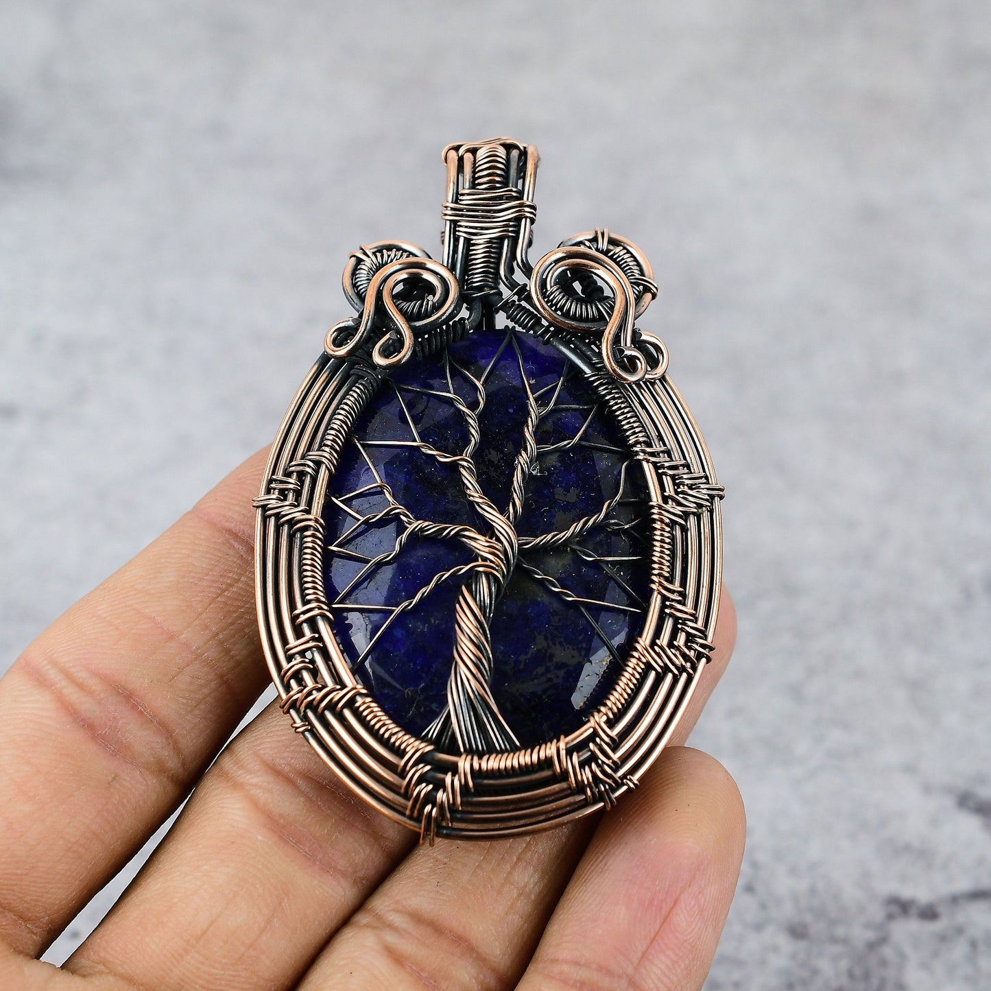 Blue Sapphire Gemstone Pendant