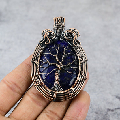 Blue Sapphire Gemstone Pendant