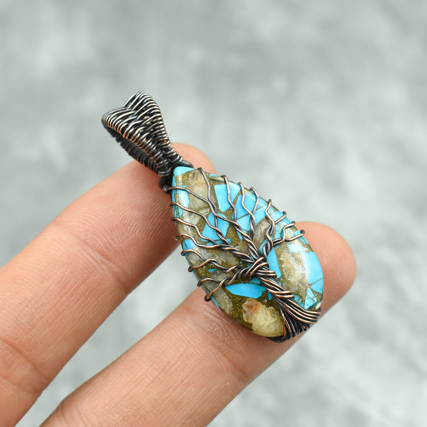 Turquoise Gemstone Pendant