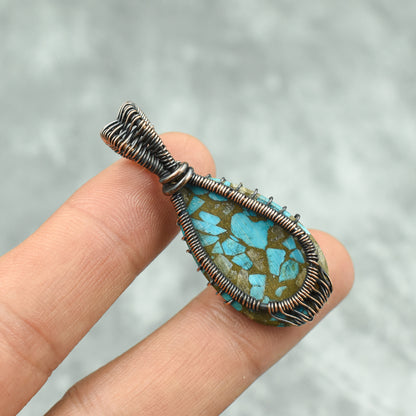 Turquoise Gemstone Pendant