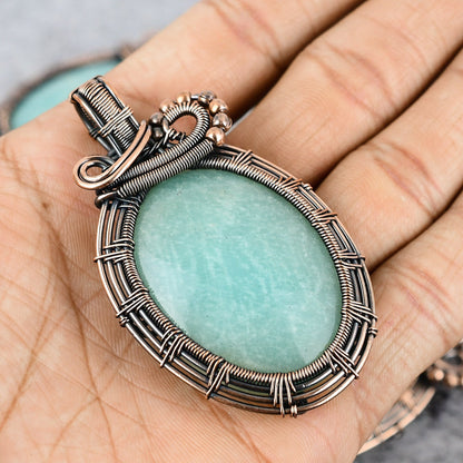 Green Amazonite Gemstone Pendant