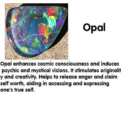 Blue Triplet Opal Gemstone Pendant