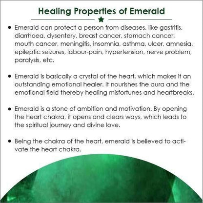 Green Emerald Gemstone Pendant