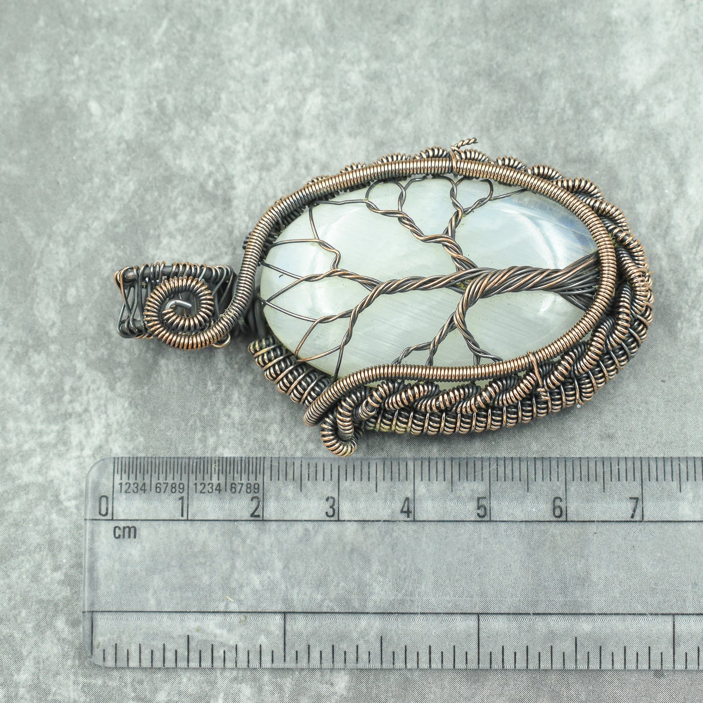 Rainbow Moonstone Gemstone Pendant