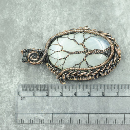 Rainbow Moonstone Gemstone Pendant