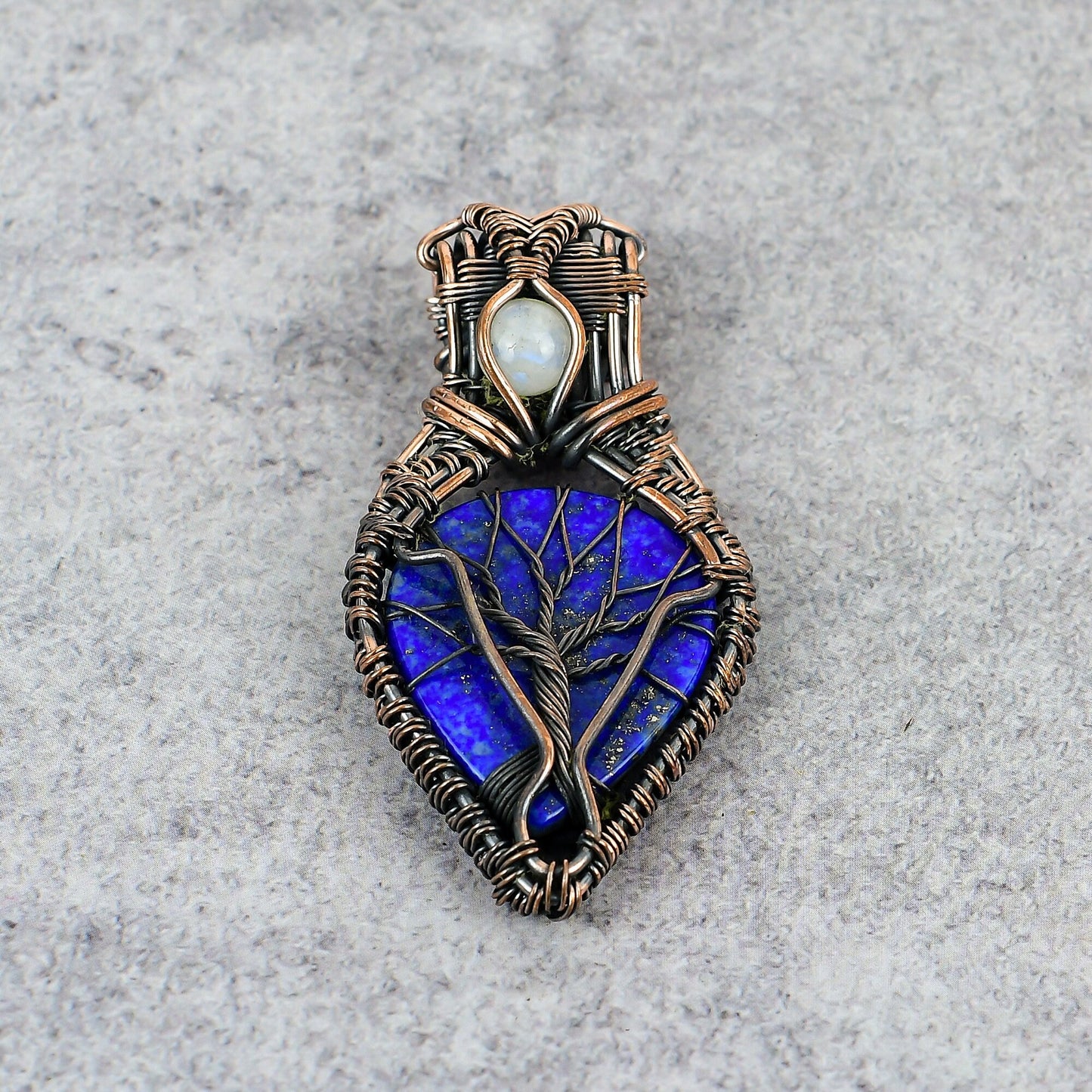 Blue Lapis Lazuli Gemstone Pendant