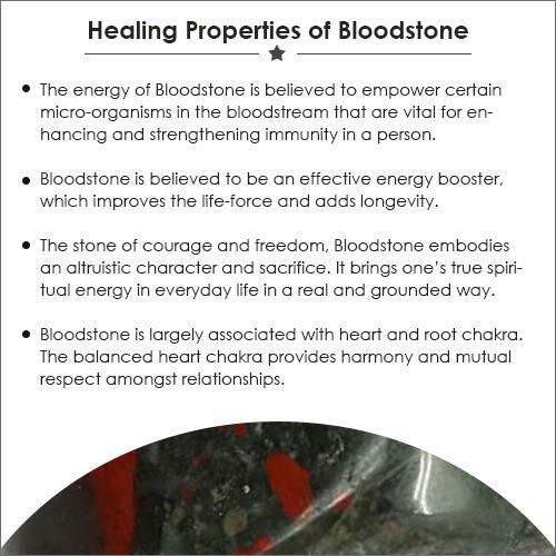 Green Bloodstone Gemstone Pendant