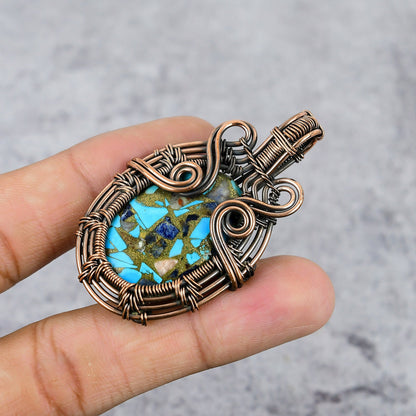 Turquoise Gemstone Pendant