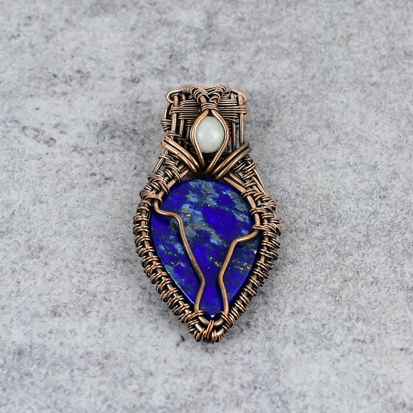 Blue Lapis Lazuli Gemstone Pendant