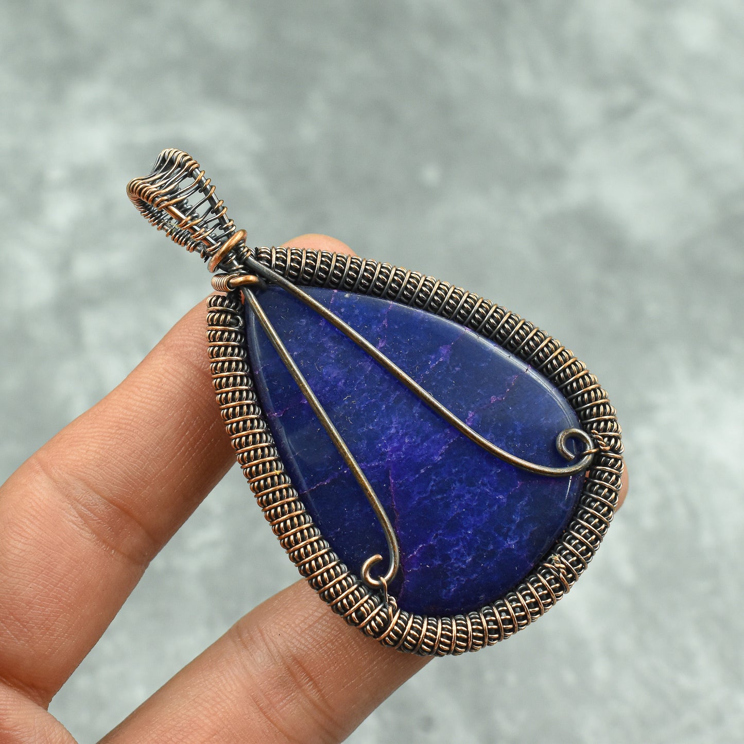 Blue Sapphire Gemstone Pendant