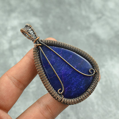 Blue Sapphire Gemstone Pendant