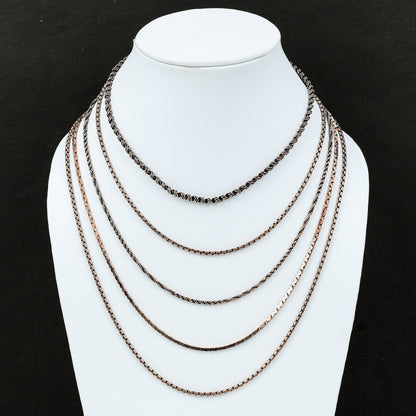 Copper Gemstone Necklace