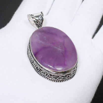 Purple Amethyst Gemstone Pendant