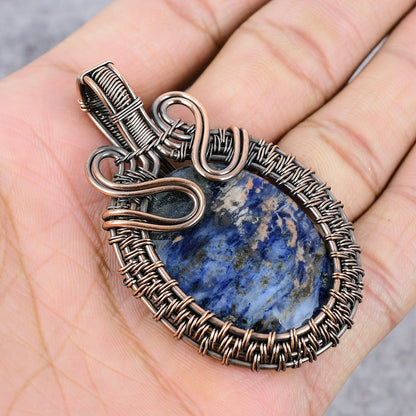 Blue Sodalite Gemstone Pendant