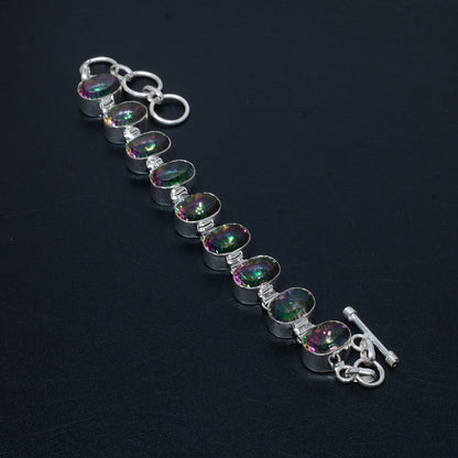 Mystic Rainbow Topaz Bracelet