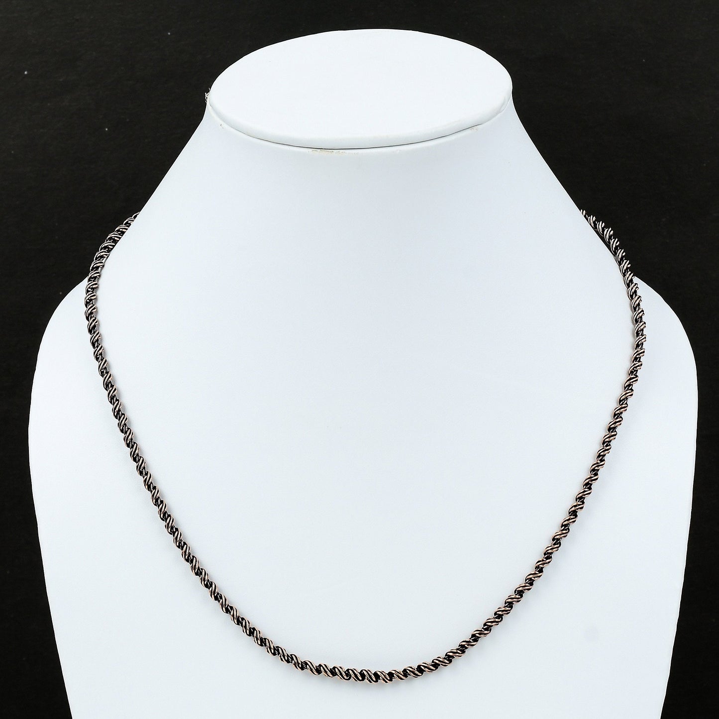 Copper Gemstone Necklace