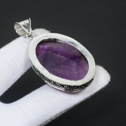 Purple Amethyst Gemstone Pendant