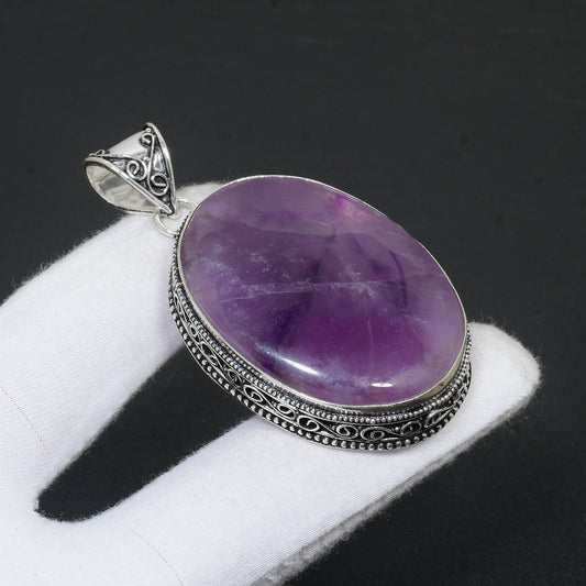 Purple Amethyst Gemstone Pendant