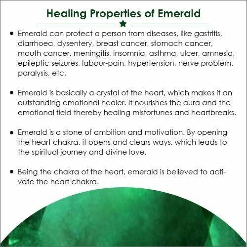 Green Emerald Gemstone Pendant