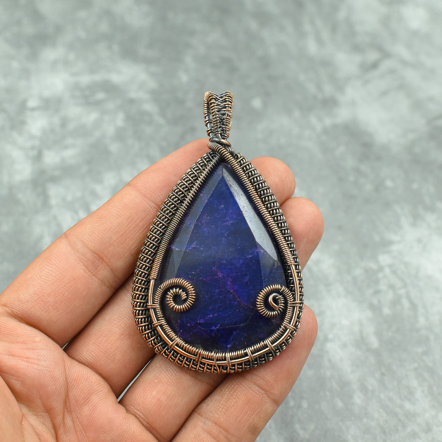 Blue Sapphire Gemstone Pendant