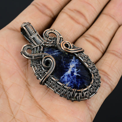 Blue Sodalite Gemstone Pendant