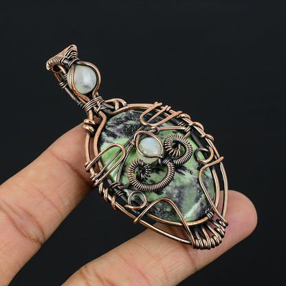 Purple Kammererite Gemstone Pendant