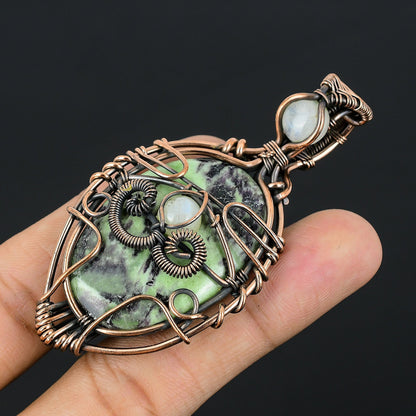 Purple Kammererite Gemstone Pendant