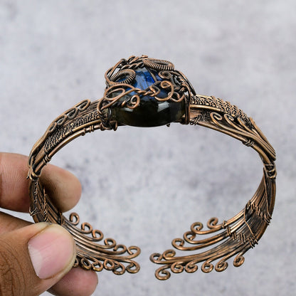 Blue Labradorite Gemstone Bracelet