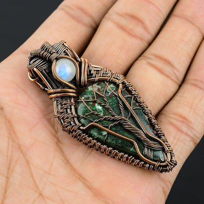 Blue Azurite Gemstone Pendant