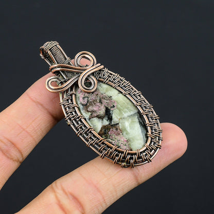 Copper Edulite Gemstone Pendant