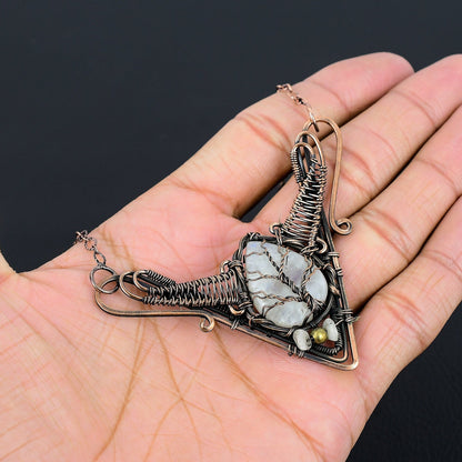 Rainbow Moonstone Gemstone Necklace