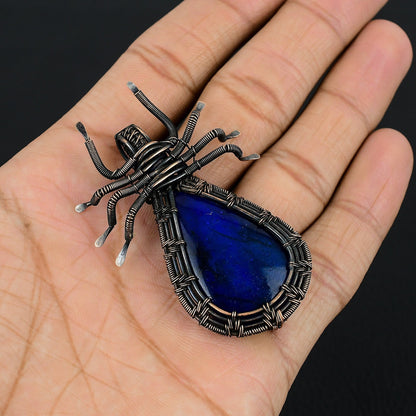 Blue Labradorite Gemstone Pendant