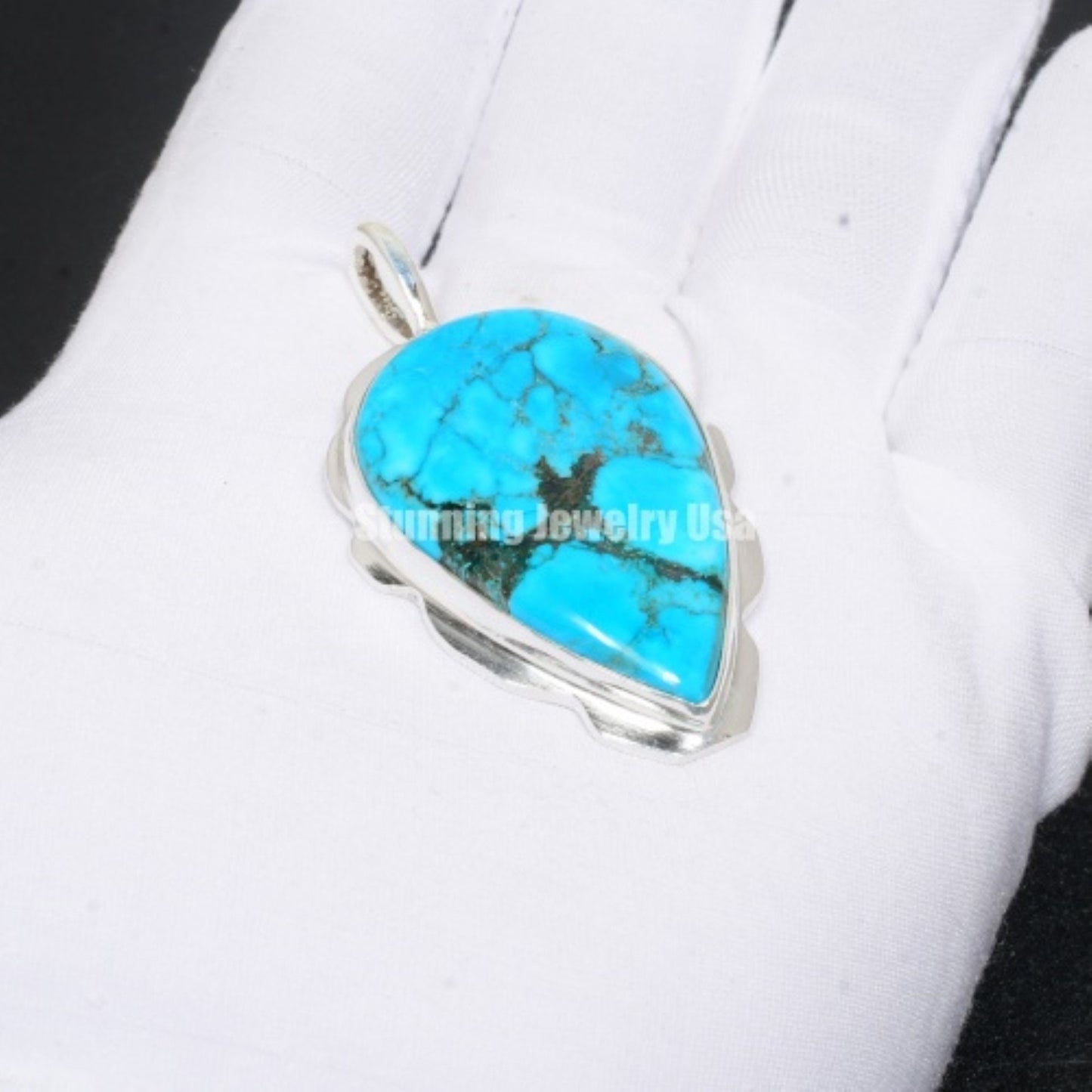 Turquoise Gemstone Pendant