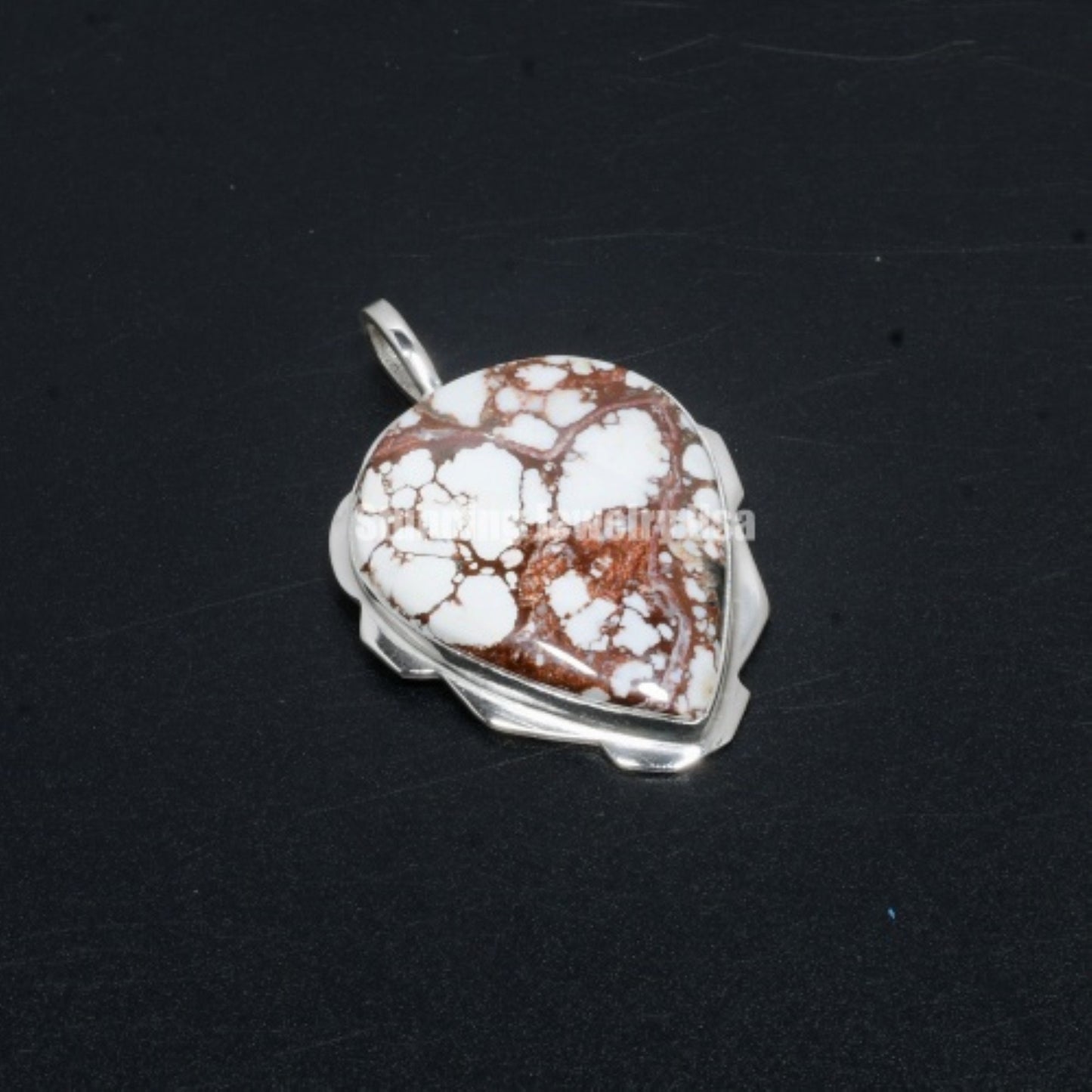 Brown Wild Horse Jasper Gemstone Pendant
