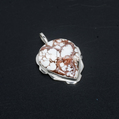 Brown Wild Horse Jasper Gemstone Pendant