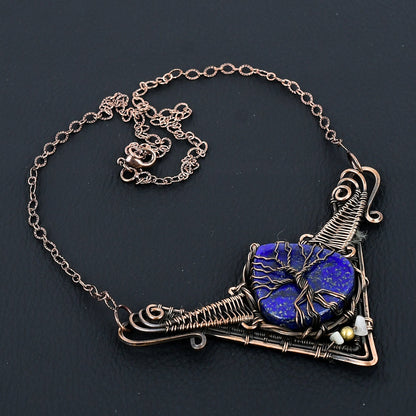 Blue Lapis Lazuli Gemstone Pendant