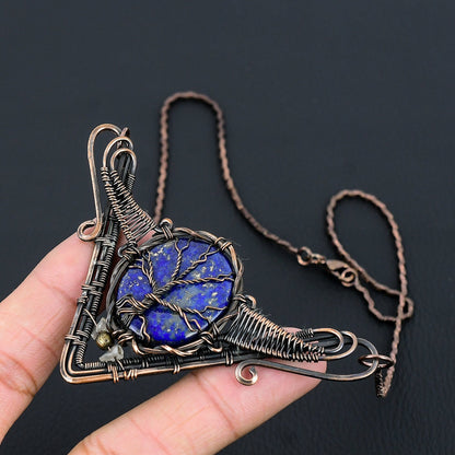Blue Lapis Gemstone Pendant